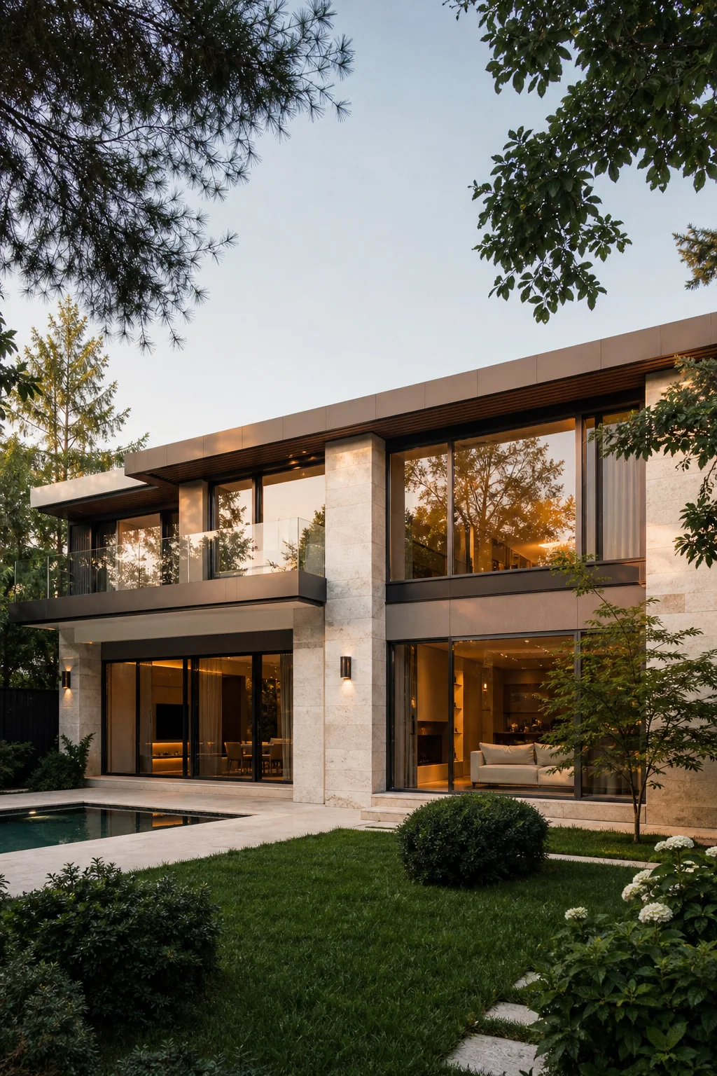 Residence One, Vilă contemporană în Iancu Nicolae