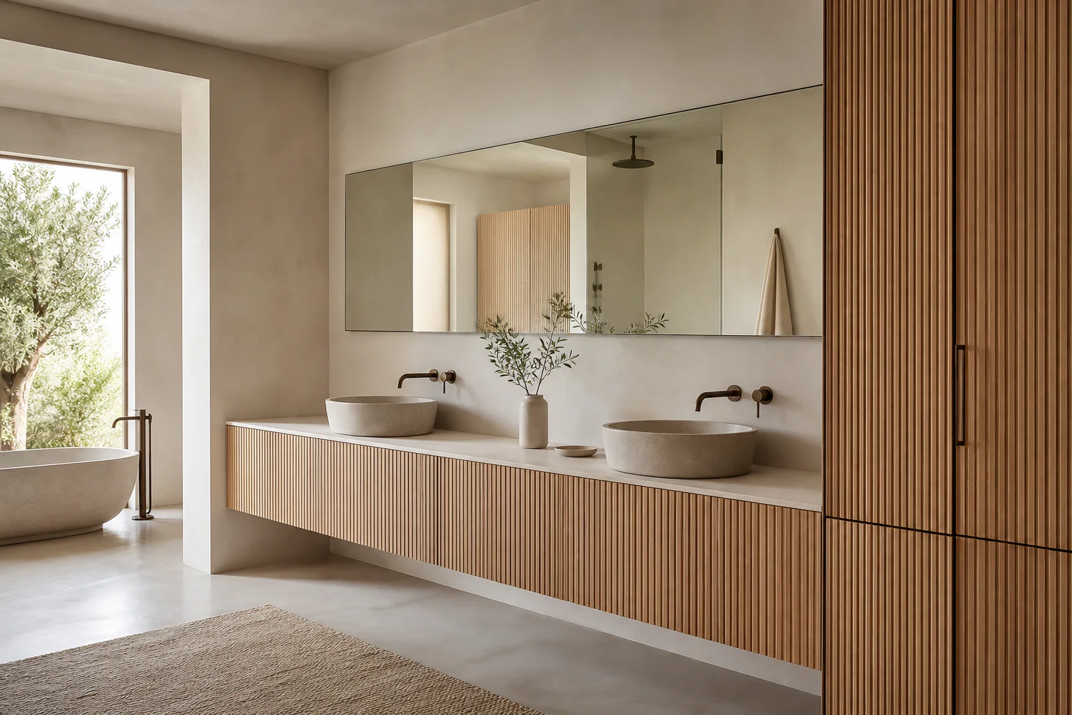 Mobilier de baie la comandă — Casa L