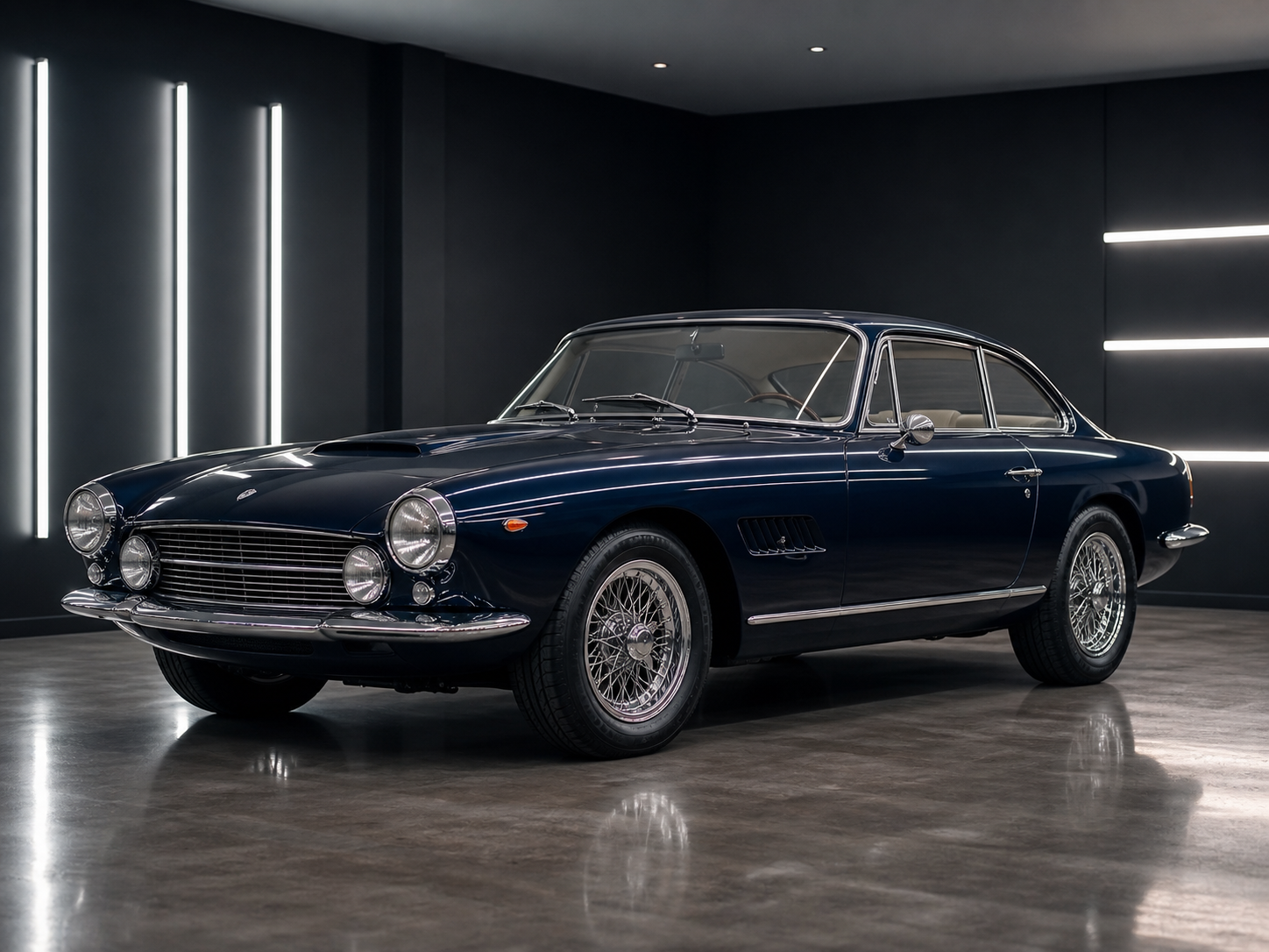 Coupé clasic — Restaurare estetică